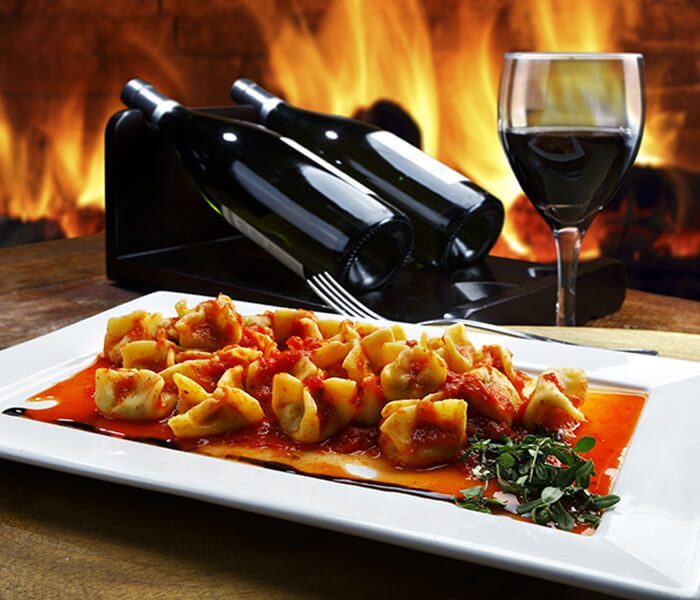 Wine with pasta - Pelafino